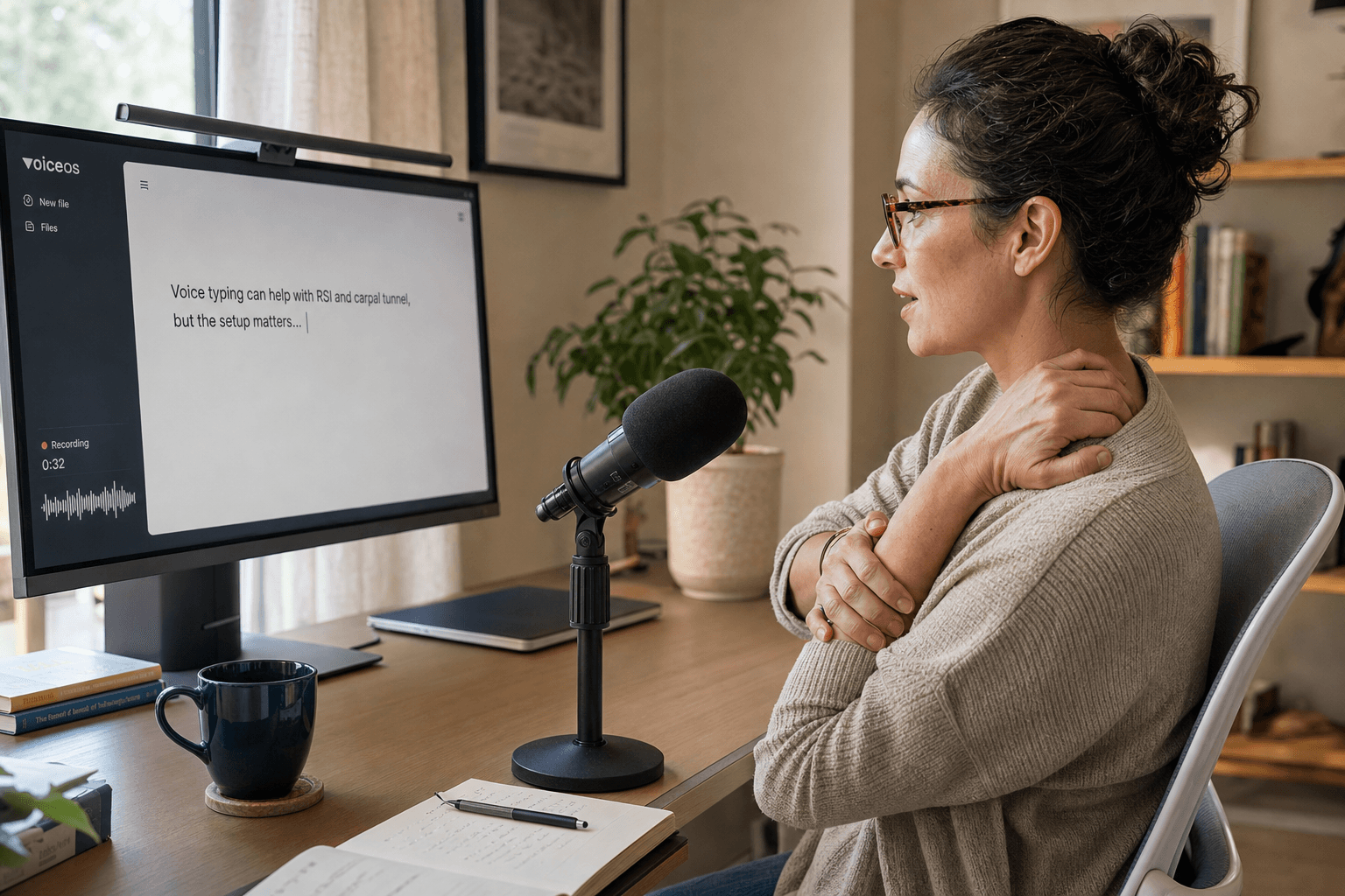 Voice Typing for RSI and Carpal Tunnel: A Practical Guide