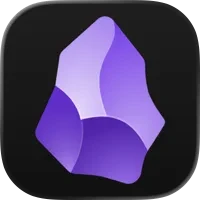 Obsidian logo